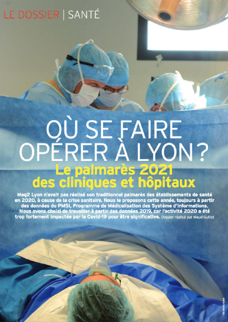 Palmarès Mag2Lyon : La Clinique Saint Charles sur le podium de la rhinoplastie à Lyon